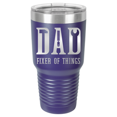 Dad Fixer of Things 30oz Ringneck Tumbler